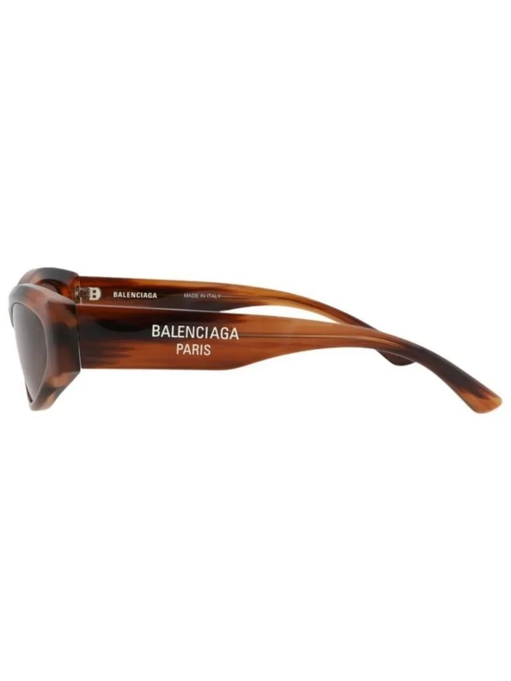 New Balenciaga Womens Cat Eye Havana Havana Brown Fashion Designer Sunglasses